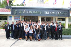 กสทช.สุทธิพล ตรวจเยี่ยมการปฏิบัติงานของสำนักงาน กสทช. เขต 14 (ชุมพร)